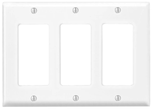 EATON 3 Gang Unbreakable Wall Plate